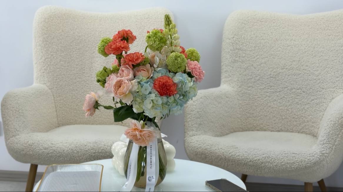 Букет flowerslovers у бізнес-просторі